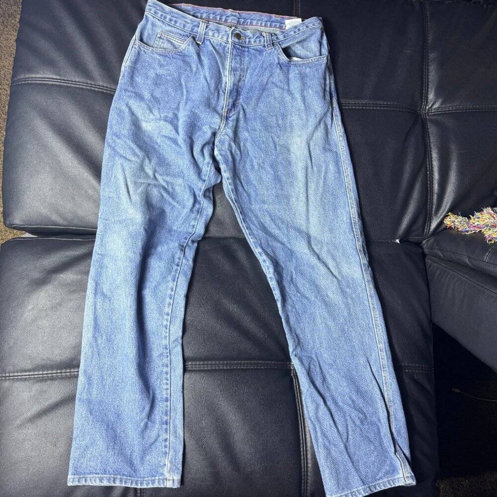 Riverside Westex Indura Men's Straight Jeans‎ Blue Flame Resistant Relaxed 32x34